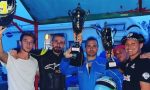 Milanesi e Fichera festeggiano la vittoria del Campionato European GSK insieme al team RKL