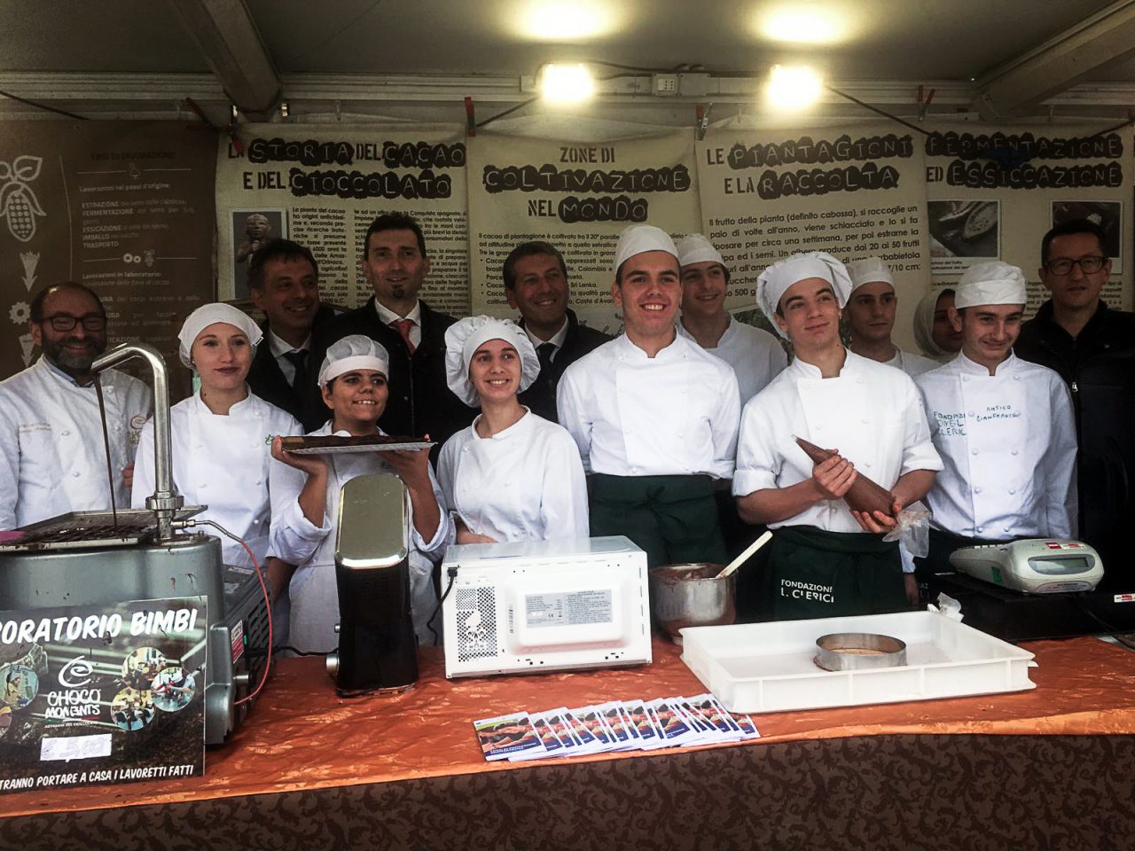 Inaugurata a Vigevano la settima edizione di Choco Ducale”