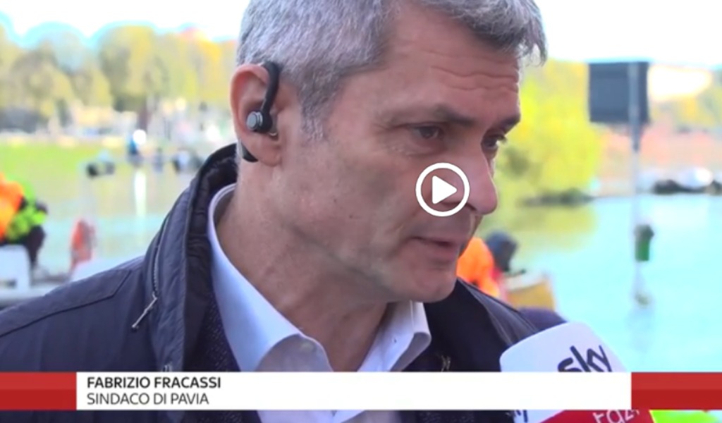 Esondazione Ticino, Sindaco Fracassi: “Al lavoro per fronteggiare emergenza” VIDEO