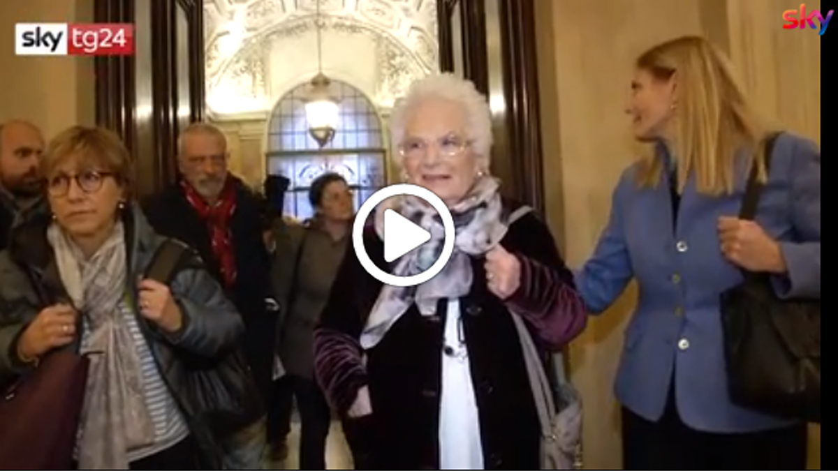 Minacce a Liliana Segre, alla fine s’è resa necessaria la scorta
