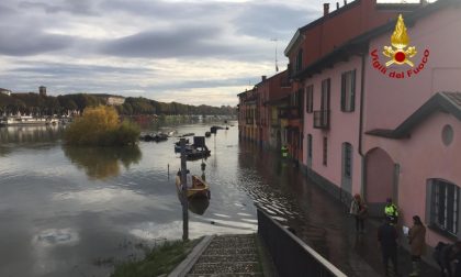 Cede tratto di sponda del Ticino: chiusa la vecchia Francigena