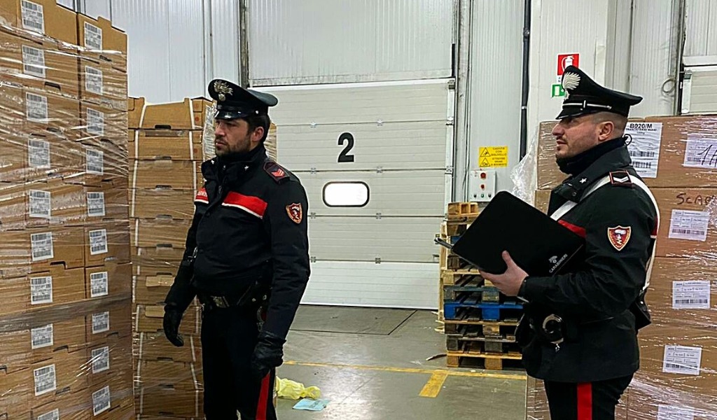 Trafugavano ingenti quantità di pesce dall’azienda dove lavoravano: arrestati 3 uomini