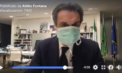 Coronavirus, Presidente Fontana: “Ho un lettino in Regione per essere più operativo”