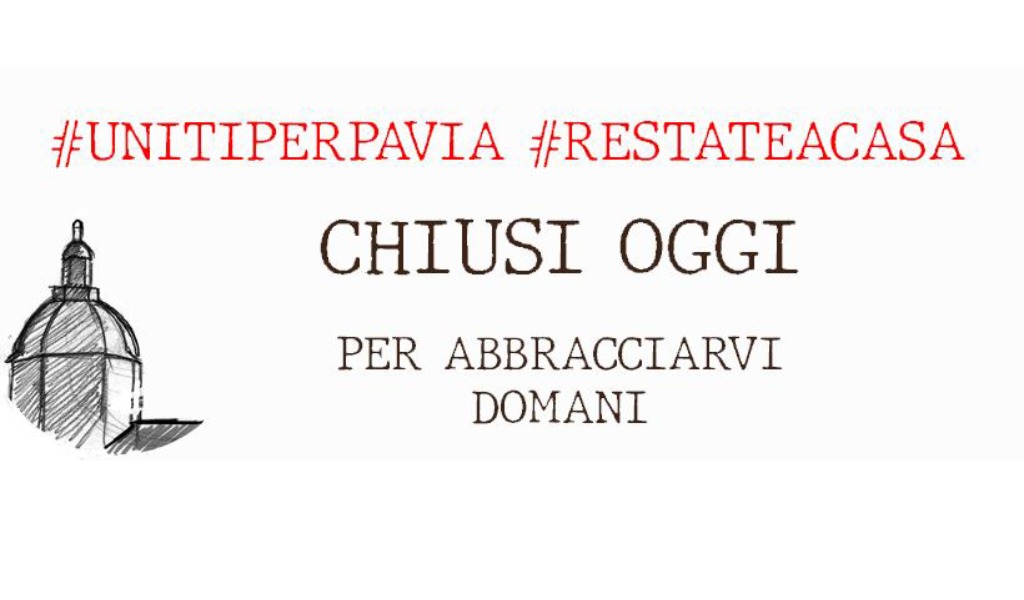 Chiusi oggi per abbracciarvi domani: baristi, osti e ristoratori #unitiperpavia