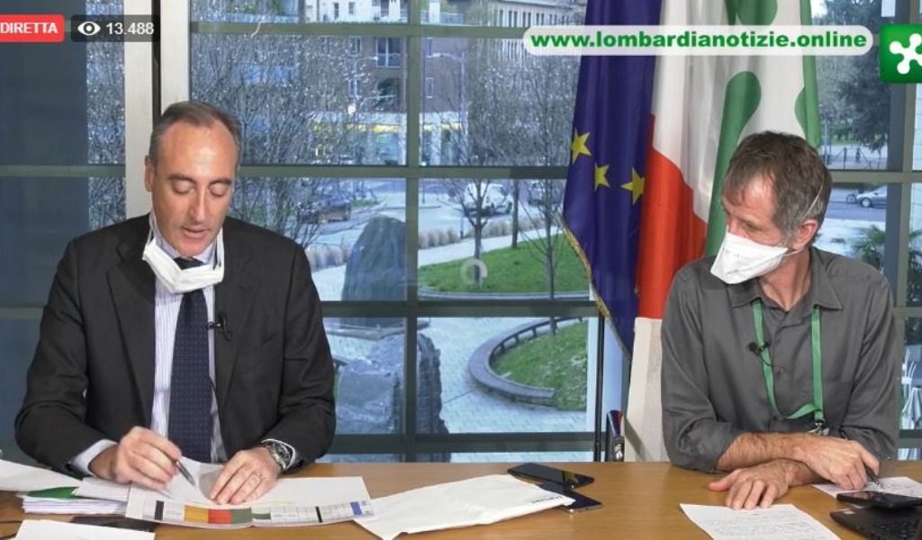 Coronavirus, Gallera “Lento, ma costante miglioramento” A Pavia 2.700 positivi (+81) VIDEO