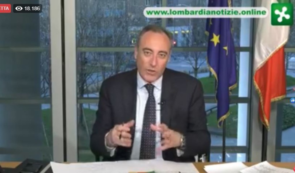 Coronavirus, Gallera: “I numeri sono tornati a stabilizzarsi, ma il traguardo non è lontano”. A Pavia +55 VIDEO