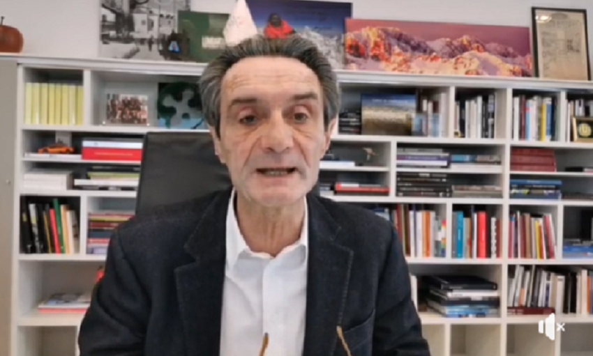 Coronavirus, Presidente Fontana: “Dall’ex zona rossa buone notizie, contagi pari quasi a zero”