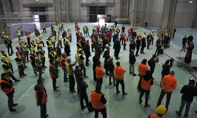 Pronto il nuovo ospedale in Fiera a Milano, Presidente Fontana: “Stiamo facendo la storia” FOTO-VIDEO