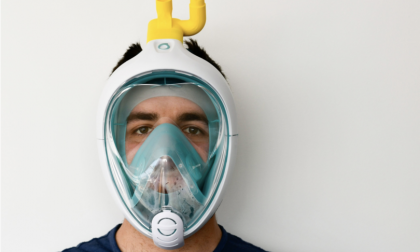 Anche una maschera da snorkeling può diventare un dispositivo respiratorio d'emergenza