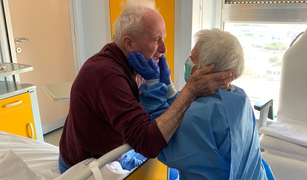 Giorgio e Rosa, sposati da 52 anni e allontanati dalla malattia: l’incontro (a sorpresa) in ospedale