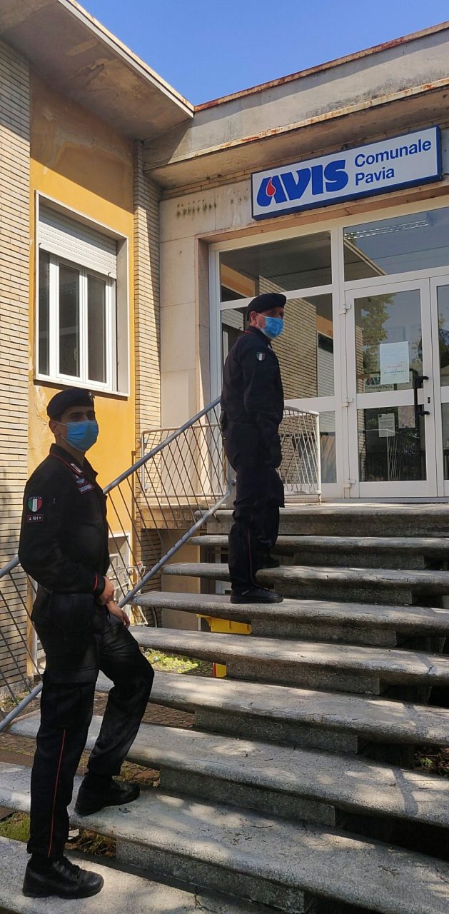 Donazioni di sangue per emergenza COVID-19 dei Carabinieri di Stradella