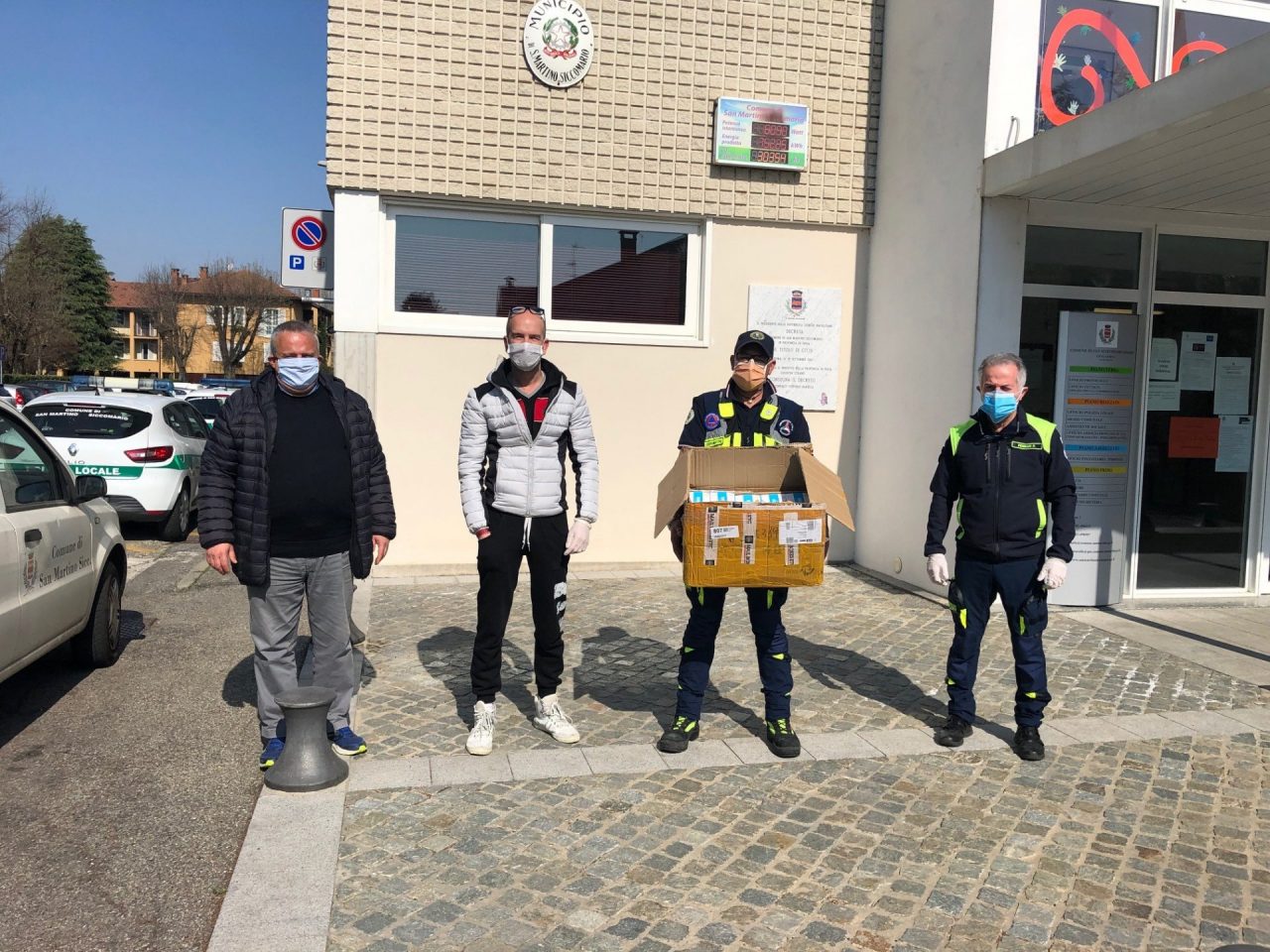 Coronavirus, il Rotary Club dona 1.000 mascherine al Comune di San Martino