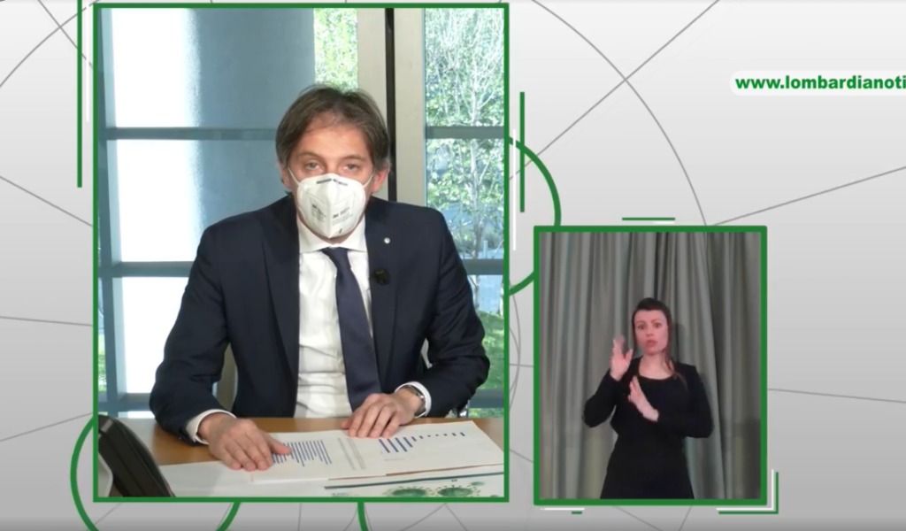 Coronavirus, Sala: “Trend in calo. Obiettivo: meno decessi, ricoveri e positivi”. A Pavia 2.963 positivi (+74) VIDEO