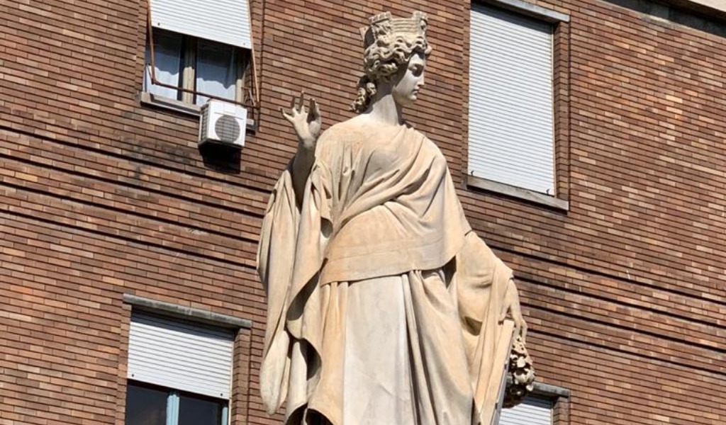 Statua d’Italia, restituita alla Città una delle piazze storiche di Pavia