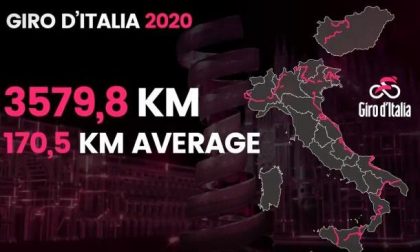 A ottobre il Giro d'Italia 2020: la tappa più lunga passerà anche dalla Lomellina