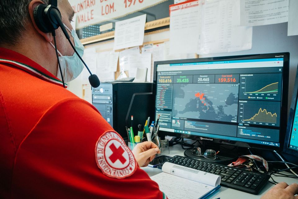 Covid e Croce Rossa, le cifre record di tre mesi di emergenza: “Orgogliosi del nostro lavoro”