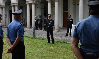 Il saluto del Comandante della Legione Lombardia ai Carabinieri di Pavia