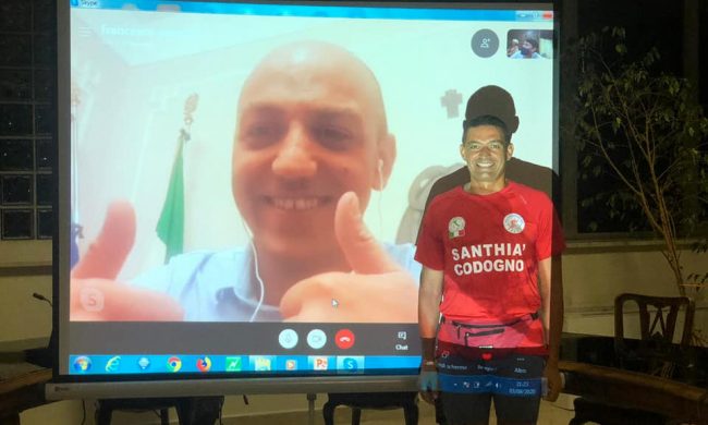Passa dal Pavese la maratona del sindaco che rende omaggio ai colleghi morti di Covid
