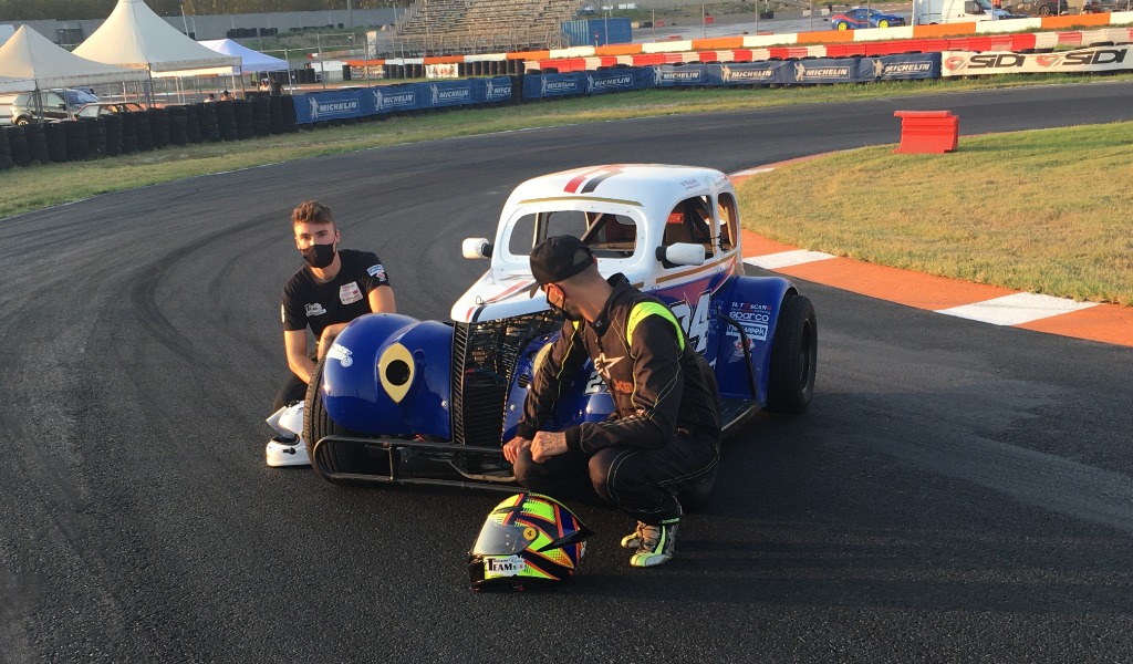 Milanesi e Foglia in pista con le Legend Cars si preparano alle prossime gare