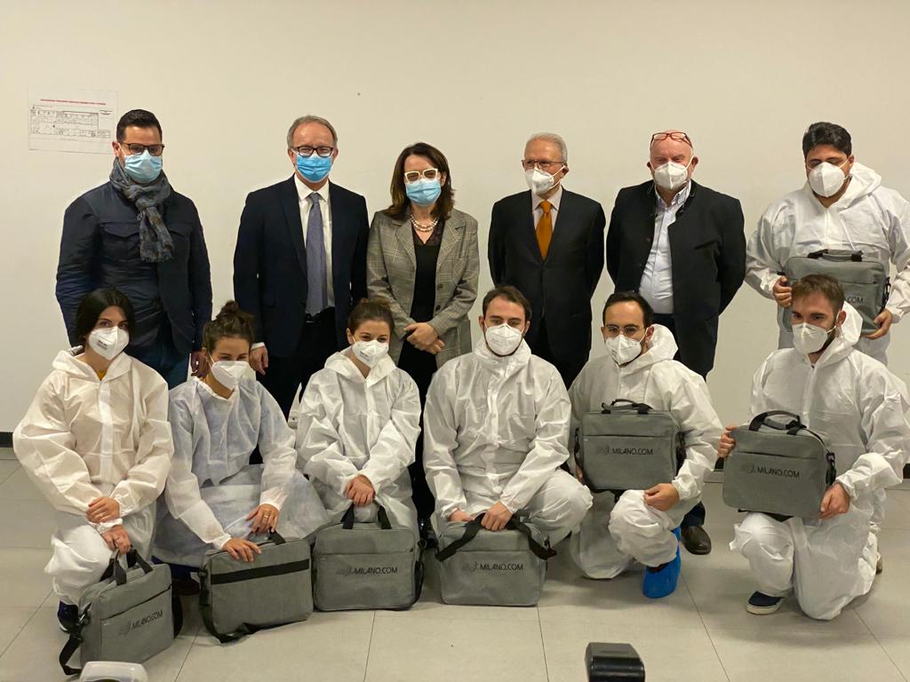 Donati 7 nuovi escografi portatili alle USCA di Pavia
