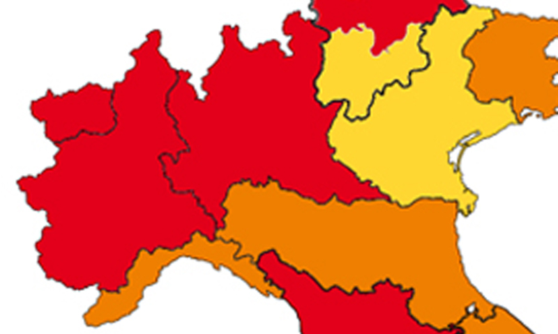 Ipotesi riaperture a macchie? La provincia di Pavia (ora in zona rossa) spera