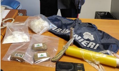 Spaccio nella campagne della Lomellina: tunisino trovato con cocaina ed hashish