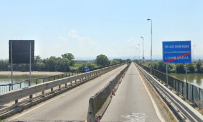 Ponte sul Po di Pieve Porto Morone, chiusura notturna dall'8 all'11 gennaio