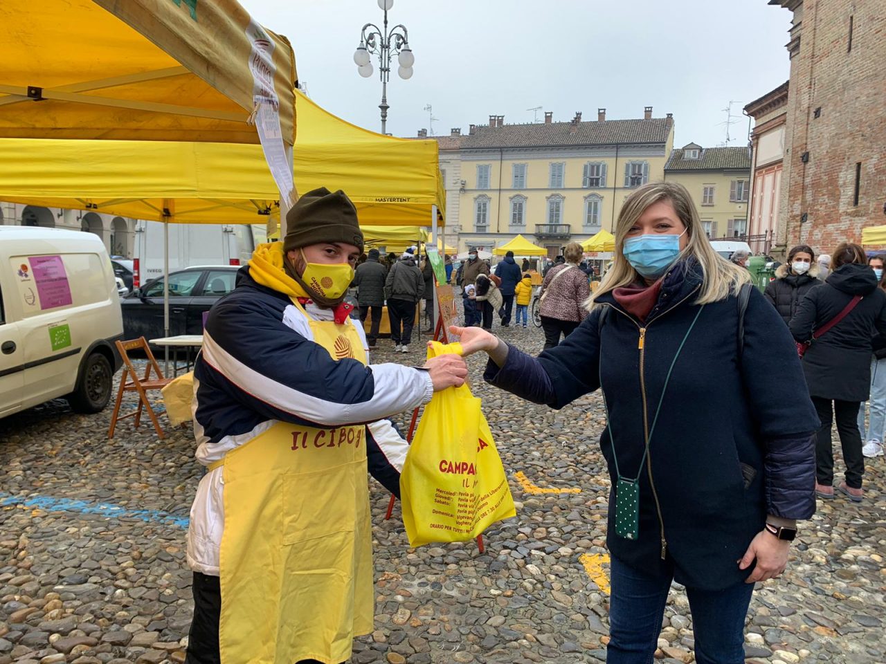 Spesa sospesa, oltre un quintale e mezzo di cibo raccolto a Voghera