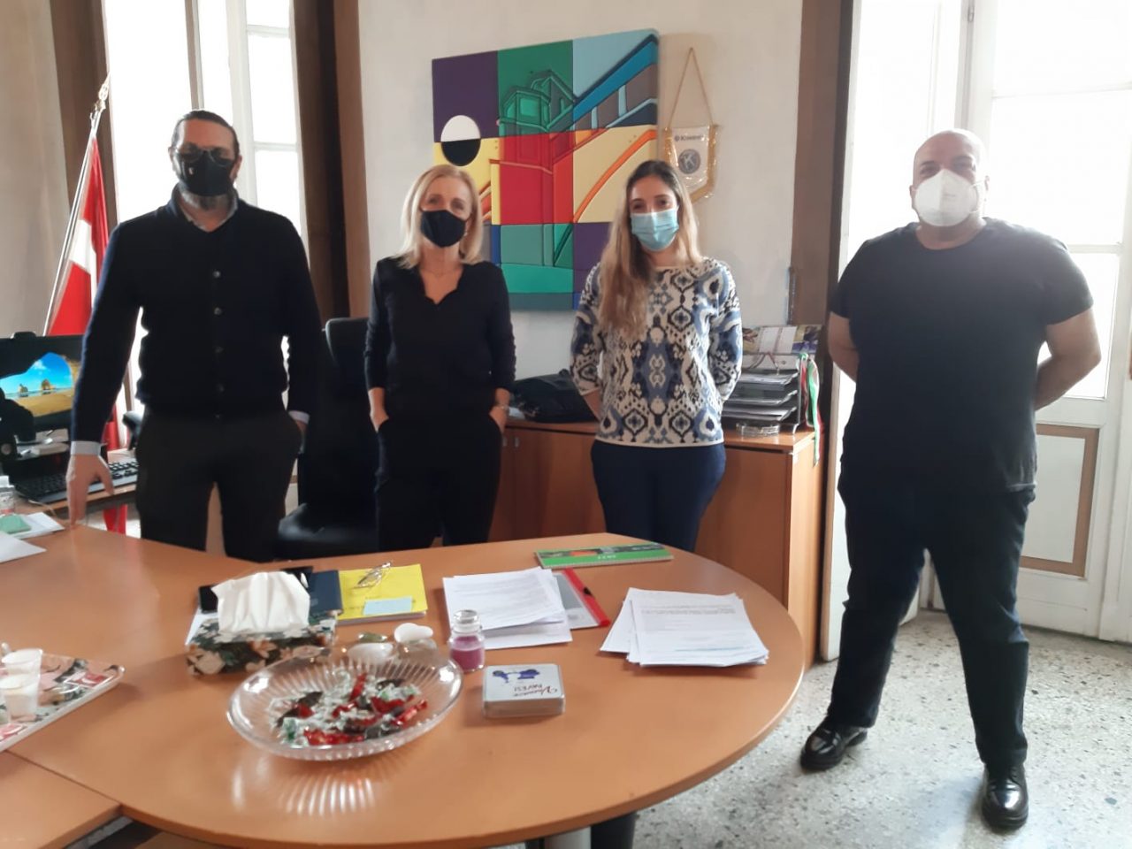 In Comune una rappresentanza di ristoratori pavesi per fare il punto sulla difficile situazione del settore