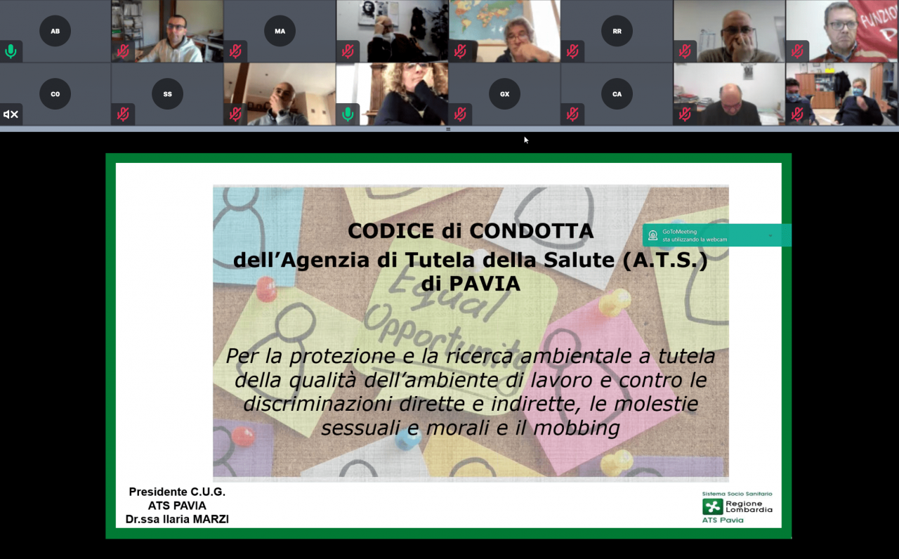 ATS Pavia adotta il codice di condotta contro le discriminazioni, le molestie sessuali e il mobbing