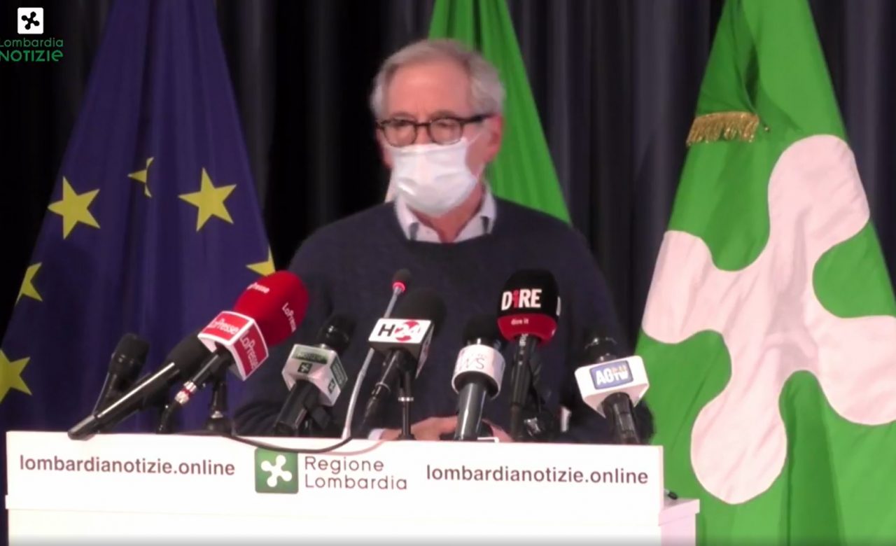In Lombardia cambia il piano vaccinale: tutte le dosi sui Comuni in zona arancione