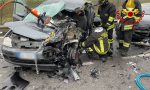 Incidente stradale sulla Ss 235, tre auto e un'autobotte coinvolte: arriva l'elisoccorso