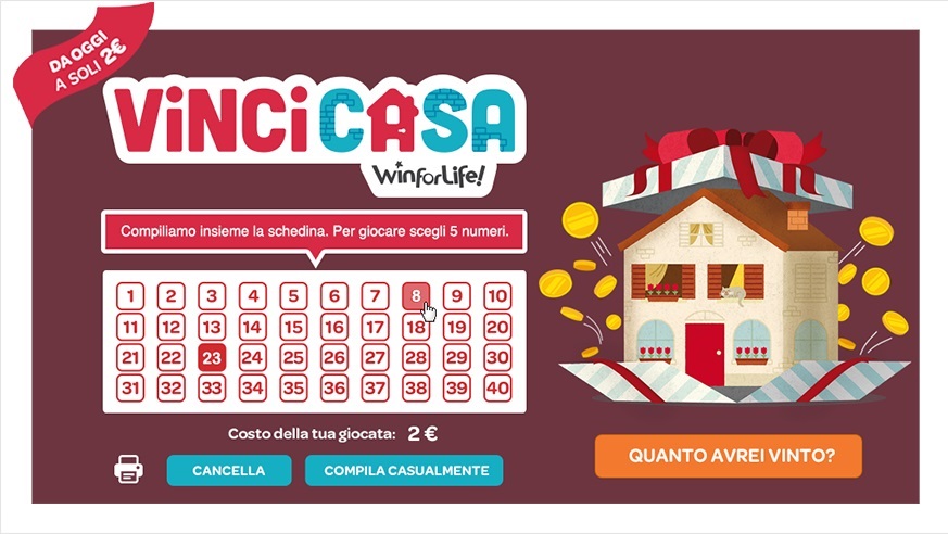 VinciCasa: ad Abbiategrasso vinti 200mila euro e una casa