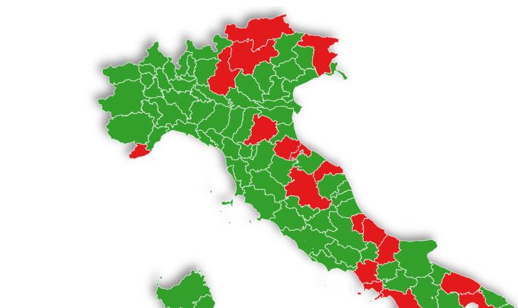 Covid, varianti e zone rosse provinciali: Pavia (al momento) sotto la soglia critica