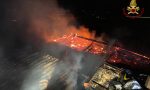 Incendio a Santa Maria della Versa: fiamme domate in sei ore