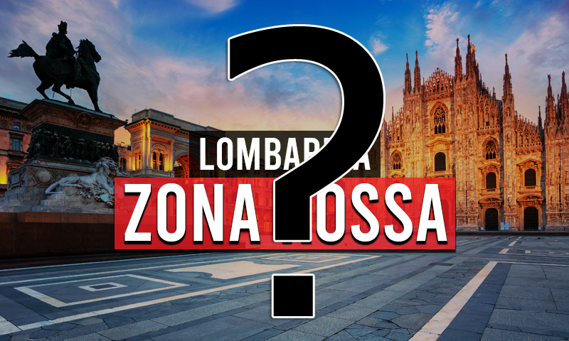Lombardia verso la zona rossa: lockdown nel weekend, negozi chiusi e divieto di uscire di casa