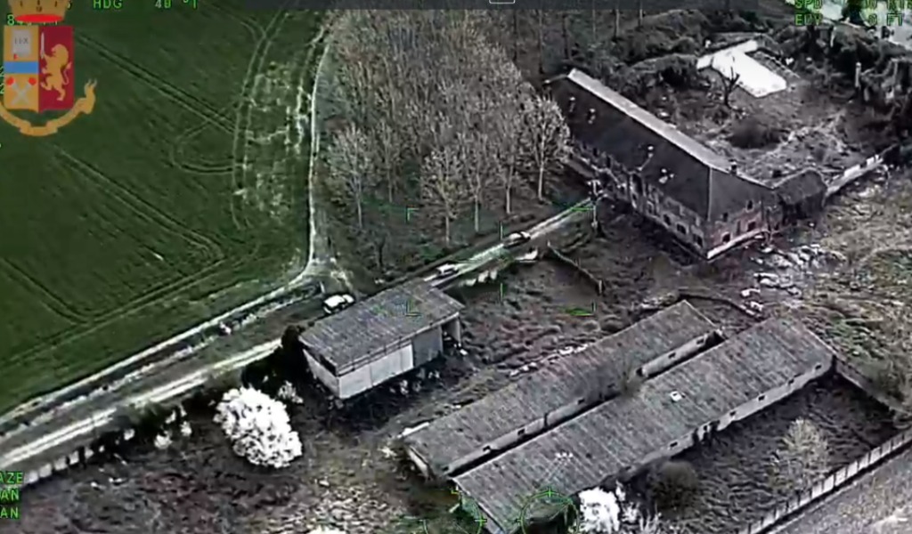 Laboratorio della droga a Villanterio: il video delle 10mila piante di marijuana sequestrate