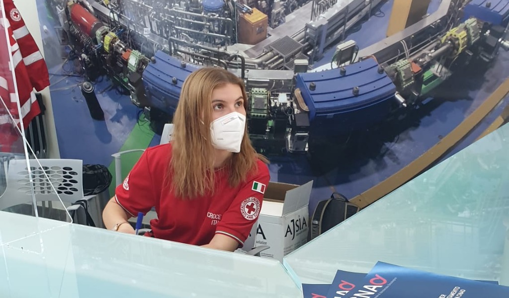 Un esercito di volontari della CRI di Pavia per la campagna vaccinale contro il Covid