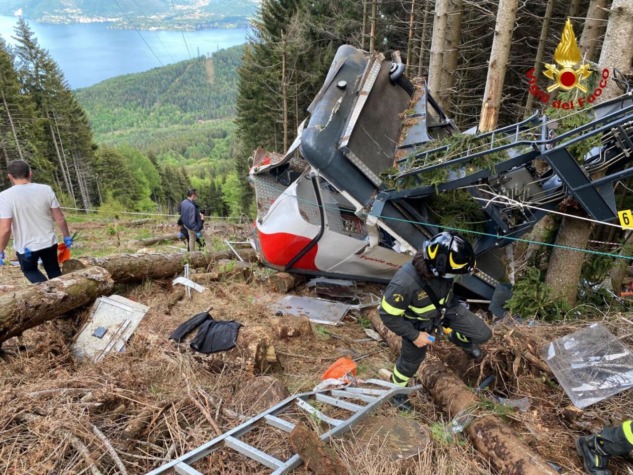 Tragedia infinita al Mottarone: muore giornalista sul luogo dell’incidente