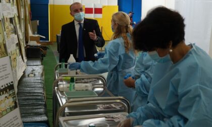 Centro vaccinale di Broni Stradella: 2mila vaccinazioni nei primi 10 giorni
