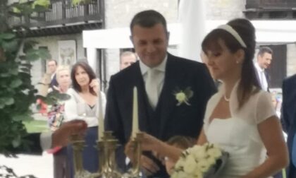 Il senatore pavese Gian Marco Centinaio sposa Silvia, al matrimonio anche Salvini