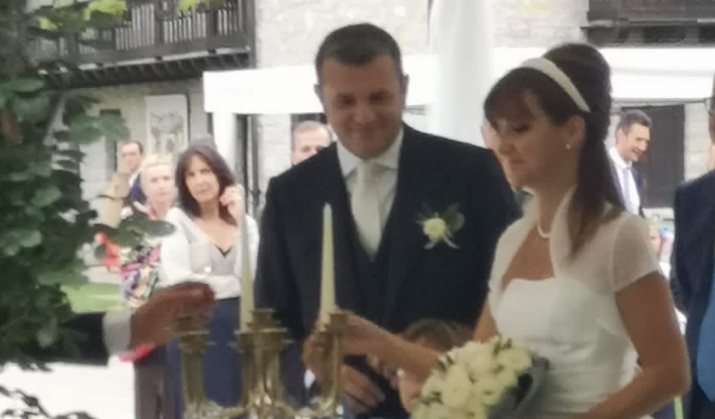 Il senatore pavese Gian Marco Centinaio sposa Silvia, al matrimonio anche Salvini
