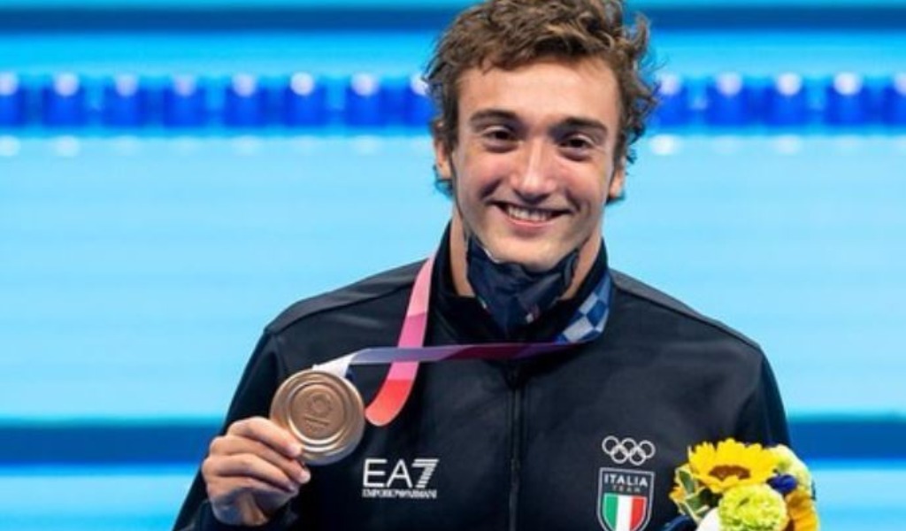 Federico Burdisso da Pavia a Tokyo 2020, bronzo nei 200 farfalla: “Non volevo fare la gara”