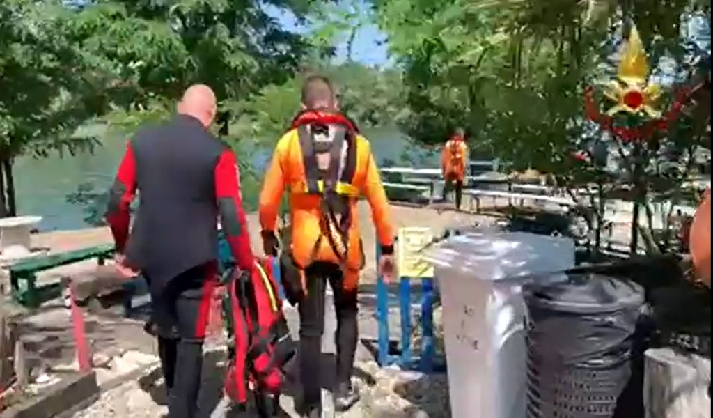 Il video delle ricerche del 47enne disperso nelle acque del Ticino