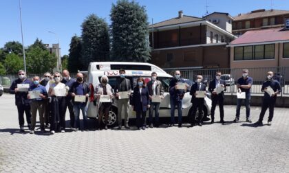 Donato un mezzo di trasporto per disabili e anziani alla Croce Verde di Pavia