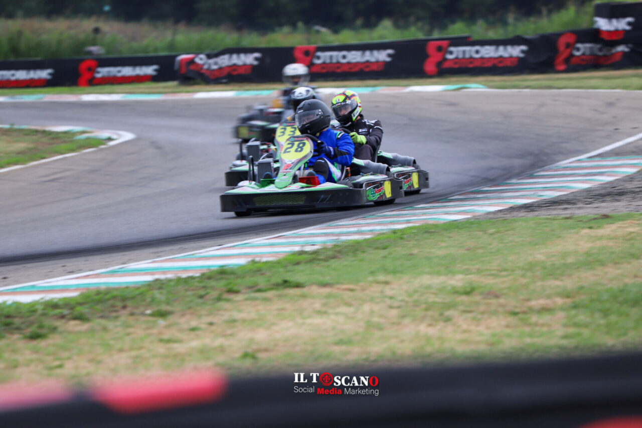 Kart 125 2t, Milanesi 4° in gara 1 vola in finale dove conquista l’8° posto assoluto