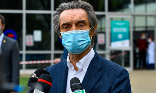 La Lombardia resta in zona bianca, la conferma arriva da Fontana
