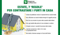 Sette regole per prevenire i furti in casa e partire tranquilli