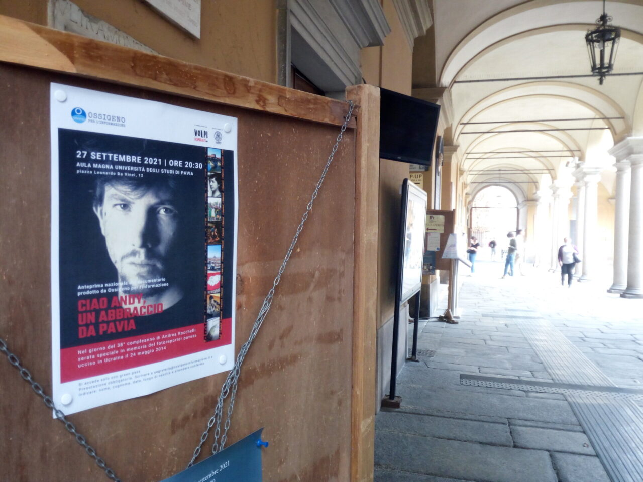 Applausi ed emozione a Pavia all’anteprima del documentario dedicato ad Andy Rocchelli
