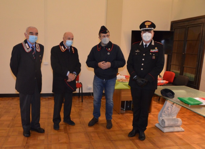 Riconoscimento dai Carabinieri al dottor Bruno del San Matteo per la lotta al Covid